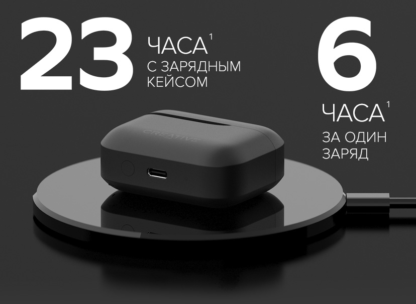 Creative Zen Air 2 - Легкие беспроводные наушники с активным ...