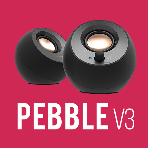 Parlante BT 2.0 Creative Pebble V3 (8w