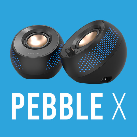 Creative Pebble - Modern 2.0 USB-powered Desktop Speakers - Creative Labs  (United States)