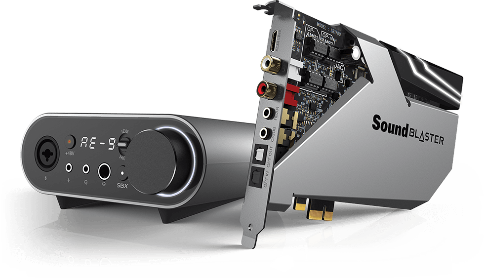 Sound Blaster Internal and External USB DAC Amp Sound Cards and Buying Guide - Creative (United States)