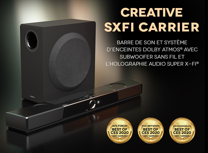 Super X-Fi Audio Holographique Pour Casque